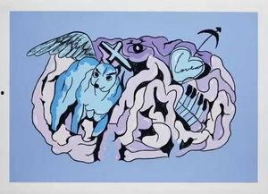 版画图片明星,明星肖像艺术再现